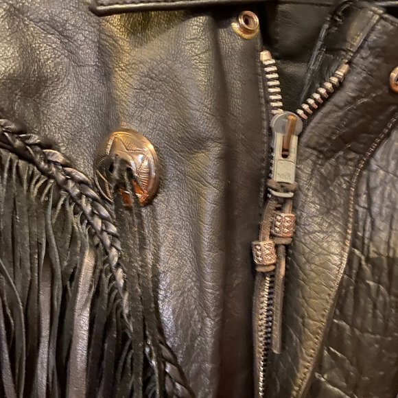 Vintage Leather Motorcycle Jacket - Picture 8 of 8